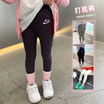 Yang Mejia Childrens Clothing Spring New Girl Beat Bottoms Pants Baby Foreign Air Casual Long Pants Children Trendy Sashimi Pants