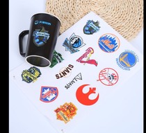 UV new sticker custom elastic water transfer sticker tear film label tea three-dimensional label sticker feeling press paste crystal hollow mark