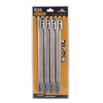 CAMPINGMOON Corman nailing camp nailing set King nail set King nail 420# stainless steel material anti-falling