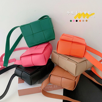 mini denier girl with single shoulder bag Han version 100 lap concave styling small satchel bag baby foreign air magna bag bag