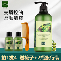 Xianwina Olive Dandruff Soft Shampoo Smooth moisturizing and anti-itching and anti-oil shampoo family wear