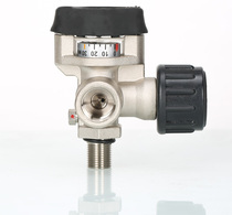HIGH PRESSURE 30MPA CARBON FIBER cylinder VALVE CONNECTION valve 40MPA WITH METER EXPLOSION-proof cylinder SELF-locking CYLINDER head valve