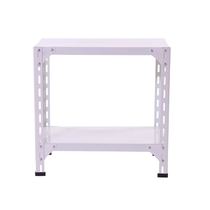 Junda Two-story Double Layer Shelving Angle Steel Shelf Warehousing Shelf Warehousing Metal Home Storage Shelving Shelf