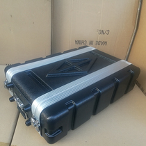 2U210 short portable microphone box ABS aviation box receiver box 19 inch equipment box Audio and lighting cabinet