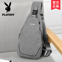 Flowers Playboy mens buns bag Single shoulder Skew Satchel Bag 2021 New Brands Fashion Backpack Tide Cards Big Capacity Chest Bag