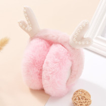 Childrens earmuffs winter warm cold girls earmuffs Girls cute earmuffs baby plus velvet thickened earmuffs