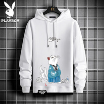 Playboy Sweater Mens Spring and Autumn Hoodie Mens 2021 New Explosive Coats Top Clothes Plus Velvet Thick Winter Clothes