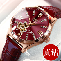 Official website Swiss watch ladies mechanical watch Top Ten Famous Brand Simple temperament light luxury 2021 new womens watch