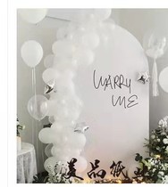 Wedding birthday background wall business banquet proposal engagement photo background large KT board sign-in wall design custom
