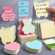 1000 labels Stickers Handwritten can be affixed cute Paperone paper Write with small label Mark Tips Mark Stick Blank Can write Loving Office Message Record Convenience Post Stick Paper