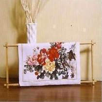 Handheld portable embroidery frame cross embroidery tool 1 m solid wood large adjustable embroidery shed bracket embroidery