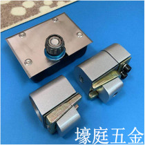 Heavy-duty KFC door floor spring McDonalds ground shaft glass door ground shaft aluminum alloy swing door shaft 160KG