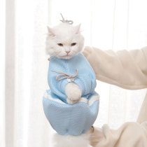 Cat-in-cat bag kitty Bath God cat cut nail anti-bite anti-biting and anti-biting and anti-biting cat-bag infant-cat fixed pet supplies