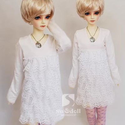 taobao agent [The spot is sold without complementary] BJD baby clothes T -shirt dress long T -shirt 3 -point SD baby with SWDOLL