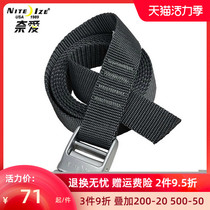 Nai Love NiteIze Belt Cam lock Webbing Car Bundler Tensioner Tight rope Tensioner Luggage fixing belt