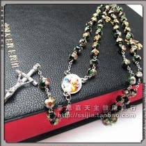  Rosary Rosary-Cloisonne Rosary 8mm Black