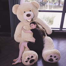 Genuine American big bear doll Oversized plush toy Pillow ragdoll Hug Bear doll to send girls a gift