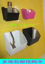  Hole board shelf hanging net iron blue round hole metal pylons Porous board Hardware tools jewelry hanging board hanging basket