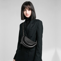INJOYLIFE bag 2021 new tide retro saddle bag stray bag double chain bag small slung women's bag