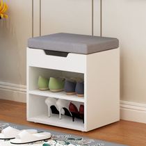Entrance door changing shoes stool Home doorways Shoes Cabinet Swapped Shoes Stool Ultra Narrow Soft Bag Cushions Nordic Creativity Wearing Shoes benches Small