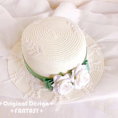 taobao agent Elegant universal fresh sun hat, Lolita style