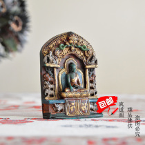 Nepal Buddha statue Wipe Buddha Statue Nepal painted fired Buddha Statue Shakyamuni Buddha statue