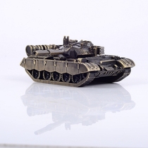 Wood Open China 59D main battle tank all-metal finished model retired souvenir