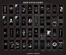 Apply Apple 13pro Full Screen 11 Steel Membrane iPhone12 Cartoon XSmax with pattern xr tide 7 8p