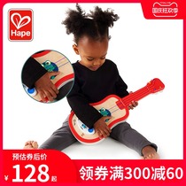 Hape Smart Touch Ukulele Baby Toddlers Boys and Girls Children Guitar Toys Beginner Violin