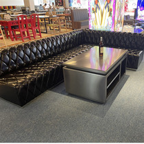 KTV sofa custom bar sofa KTV box sofa Song and dance hall ktv sofa deck coffee table combination special