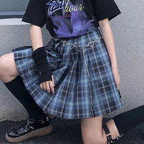 Love metal JK waist chain ladies fashion wild belt decoration dress personality Harajuku style chain nepoise