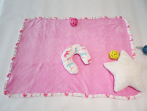 Export Europe and America super soft printed blanket pillow kit