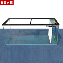 Fish tank Jinjing ultra-white glass fish tank side filter fish tank large and small fish tank back filter side filter free water change fish tank