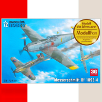 3G Model Special Hobby SH72439 Messerschmitt Bf 109E-4 Fighter