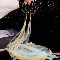 Original ancient style Hanfu tassel hair belt Chinese style Song style super fairy hair ribbon headdress retro head rope hair accessories