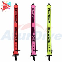 AturDive Diving Elephant Pulling Buoy SMB110 * 12CM Nylon Small with Charge and Bleed Valve Secondary Head Pumping