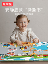 Quiet hand tear book early teach magic to baby tear can bite baby 1 puzzy 0 toy 6 - 12 months