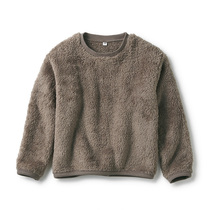 MUJI MUJI child long hair fleece sweatshirt