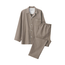 MUJI MUJI mens No side seam flannel pajamas