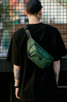 IMbboy new interior patch bag crossbar bag Street Joker canvas original sports INS crossbody bag Rap Street dance