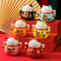 Zhaojia small ornaments front desk home living room decoration Japanese Piggy Bank shop opening creative gift fortune cat