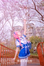 Xixi anime Minato Akua vtuber Akua hololive virtual idol cosplay costume female custom