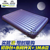 Hotel high constant temperature water mattress heated water bed Double fun water bed filled with water ice cold sheets inflatable bed purple