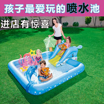 bestway Childrens Swimming Pool Inflatable Baby Paddling Pool Home Ocean Ball Pool Thickened Extra Large Paddling Pool