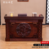 Chinese cashier counter Vintage shop Small corner hotel Bar table Club health Hall Reception desk