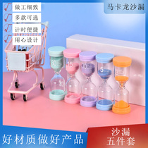 Hourglass timer for kids creative tabletop ornament time 3 5 10 20 30 60 minutes hourglass timer