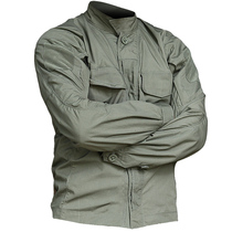 Consul Scout Tactical Shirt Long Sleeve Outdoor Breathable Military Fan Pocket Shirt Tactical Coat Male Spring and Autumn