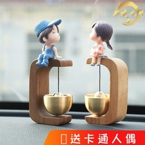 Dopamine pure copper doorbell shop car decompression small bell center console desktop creative decoration ornaments
