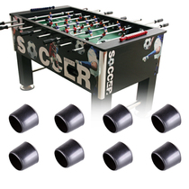 Original football table accessories pole hat black 16mm pole special iron pole hat table football pole cap