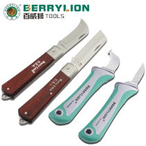 Baweishi cable stripper straight edge electricus knife cutlet wire stripper wire stripper
